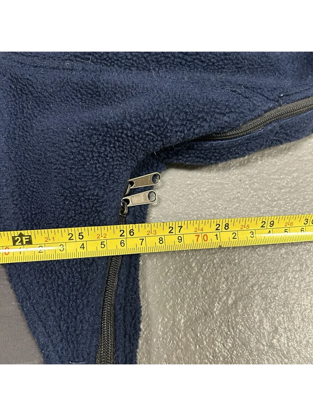 The North Face Denali Fleece Sherpa Navy Blue Grey Size 2XL